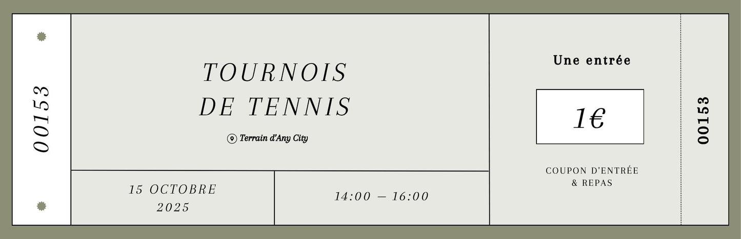 Tennis Match ball